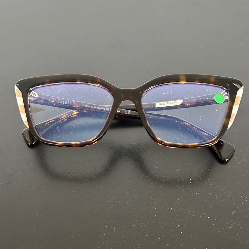 Tortoiseshell Square Blue-Light Glasses for Women